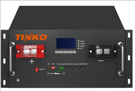 좋은 가격 10kWh 51.2V 랙 마운트 리튬 이온 태양광 배터리 온라인으로