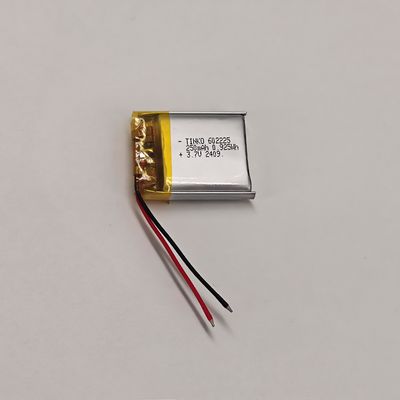 좋은 가격 휴대용 장치 리 폴리머 배터리 3.7V 602225 고 에너지 및 사용자 정의 용량 온라인으로
