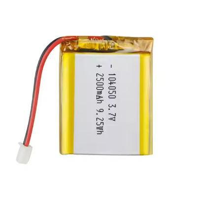 좋은 가격 도매 104050 리 폴리머 배터리 3.7V 2500mah 신발 건조기 온라인으로